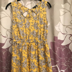 Yellow Floral Dress from Macy's